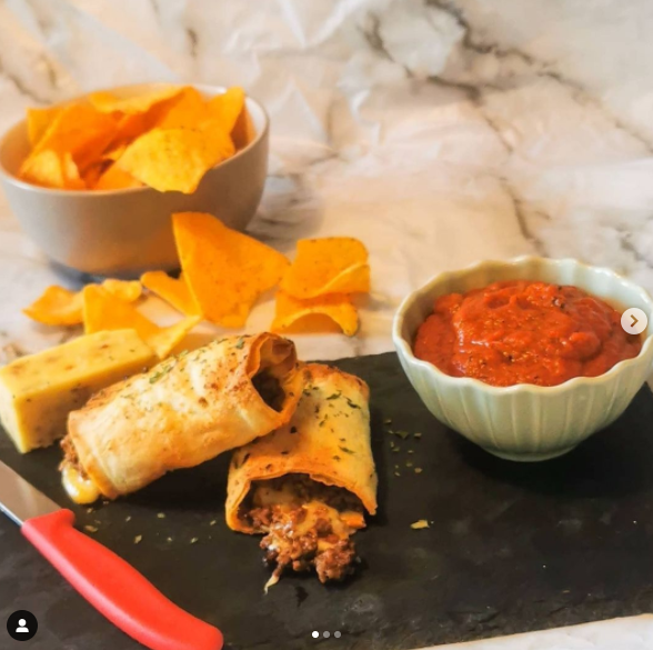 Cheesy Taco Rolls (With Cahill’s Chilli & Black Peppercorn Cheddar)